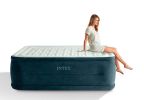 Intex 24" Dream Lux Pillow Top Dura-Beam Airbed Mattress with Internal Pump - Queen