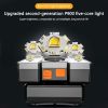 5 LED USB Rechargeable Headlamp; Portable Built-in 18650 Battery Head Flash Light; Waterproof For Expedition Outdoor Camping Fishing (3 Colors)
